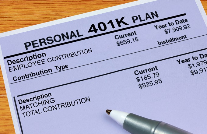 Personal 401K Plan Statement