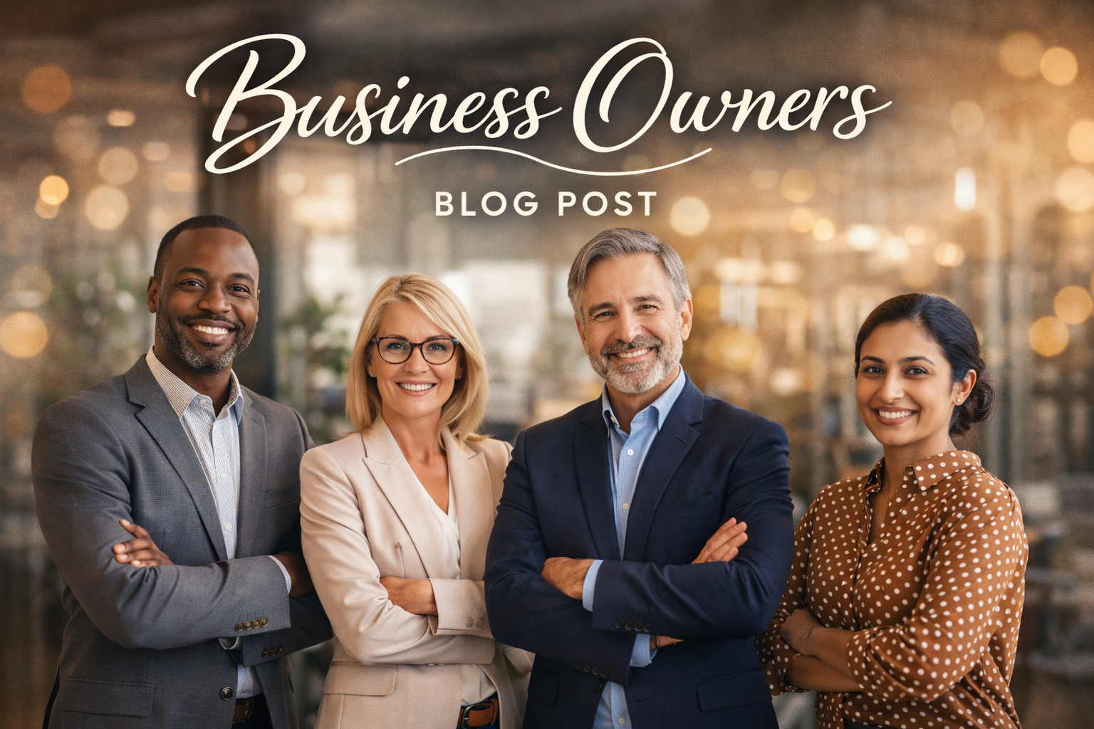 Small business owner organizing receipts and reviewing separate bank statements to avoid commingling funds.