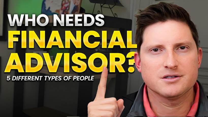 Financial advisor discussing the 5 levels of wealth complexity with a client."