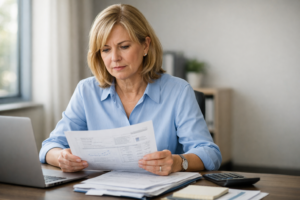 Small business owner in Grapevine, TX reviewing 2026 retirement plan deadlines with a Mills Wealth Advisor.