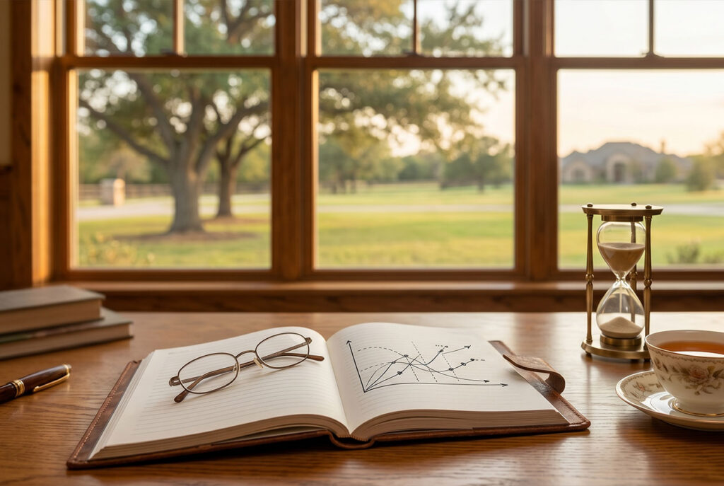 Retirement income planning roadmap for a Flower Mound, TX couple approaching retirement