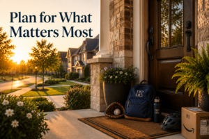 Keller, Texas family reviewing an annual financial planning checklist